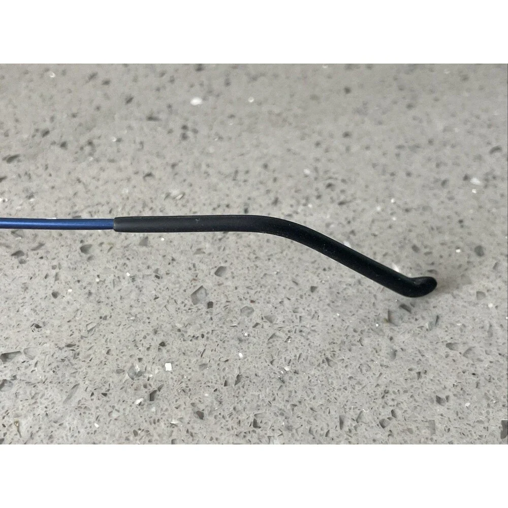 PUZZLE Eyeglasses Frames ONLY 35 01X0718-120 40-19-120 Blue Full Rim Round